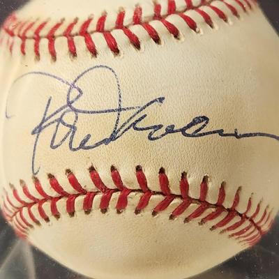 Rod Carew Signed Baseball In Collectors Case