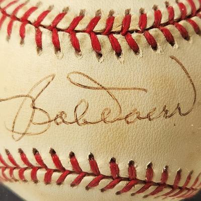 Bobby Doerr Signed Baseball In Collectors Case