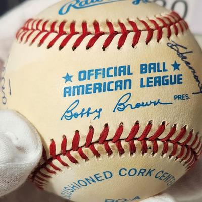 500 Home Run Club Mays Williams Mantle Jackson McCovy Banks Killabrew Robinson Signed Autograph Baseball In Collectors Case