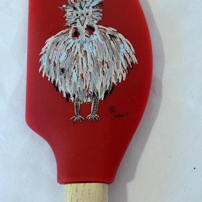 Pottery Chicken Utensil Holder & More (DR-ES)
