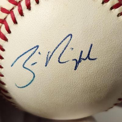 Baltimore Orioles Ripken Family Signed Baseball In Collectors Case Cal Sr. Cal Jr. Billy