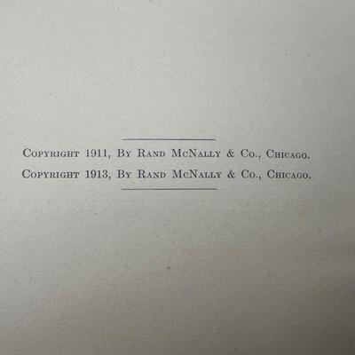 1913 Rand McNally State & County Survey and Atlas