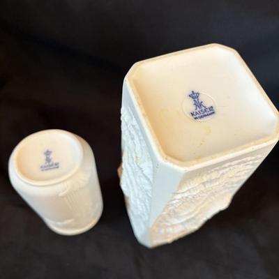 B. Cronk & Kaiser Signed Pottery Vases & Mug (DR-ES)