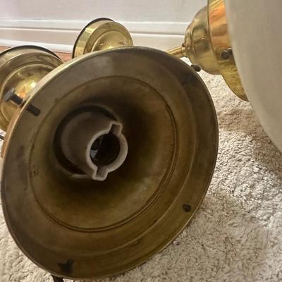 TWO Vintage MCM Light Fixtures