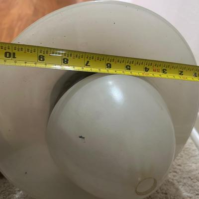 TWO Vintage MCM Light Fixtures