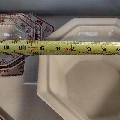 Vintage Independence Ironstone China by Interpace Japan- Bittersweet Pattern- Approx 65 Pieces