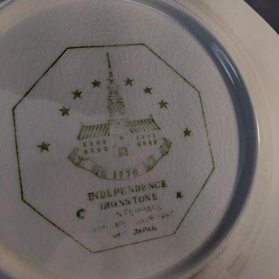 Vintage Independence Ironstone China by Interpace Japan- Bittersweet Pattern- Approx 65 Pieces