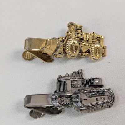 Mercury Dozer Tie Clips