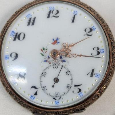 Dugena Quartz Swiss Made Wittnauer Geneve Meister-Anker Pocket Watch Case Marked 'F W Arminia, 0.800'