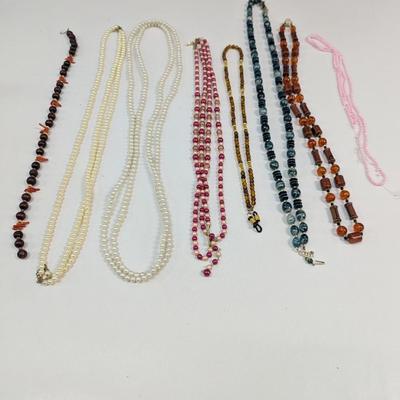 Vintage Necklaces Some Made In Japan & Hong Kong
