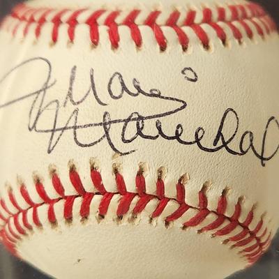 Juan Marichal Signed Baseball In Collectors Case