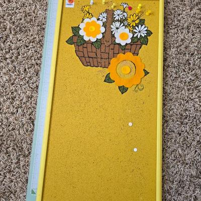Vintage pin board