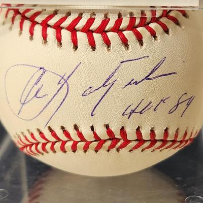 Carl Yastrzemski HOF 89 Signed Baseball In Collectors Case