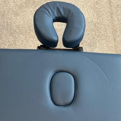 SALONITURE PORTABLE MASSAGE TABLE WITH NYLON CARRY CASE