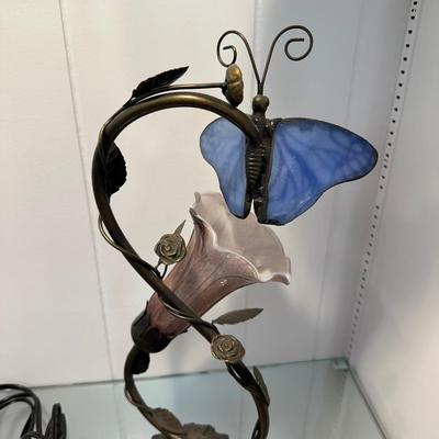 BUTTERFLY & LILY LAMP