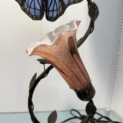 BUTTERFLY & LILY LAMP
