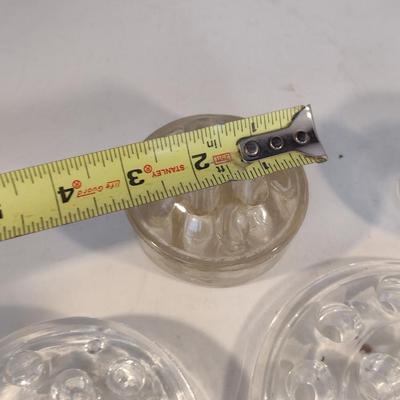 Collection of Glass Flower Frogs
