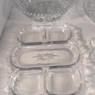 Collection of Glass Serveware