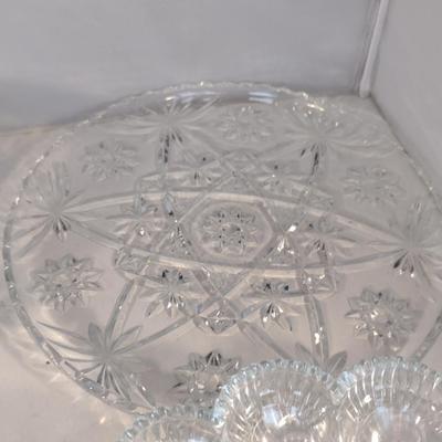 Collection of Glass Serveware