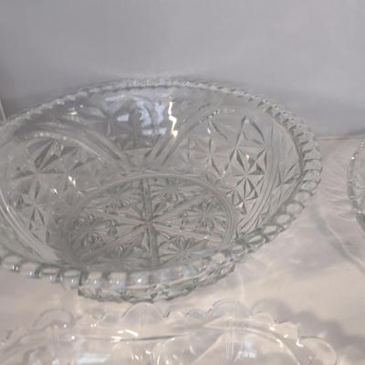Collection of Glass Serveware