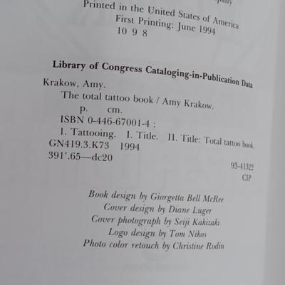 BOOKS ON TATTOOS