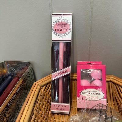 A VARIETY OF CANDLES AND MORE!