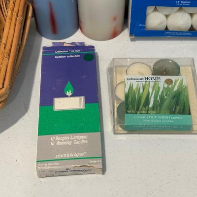 A VARIETY OF CANDLES AND MORE!