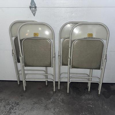 4 SAMSON FOLDING CHAIRS
