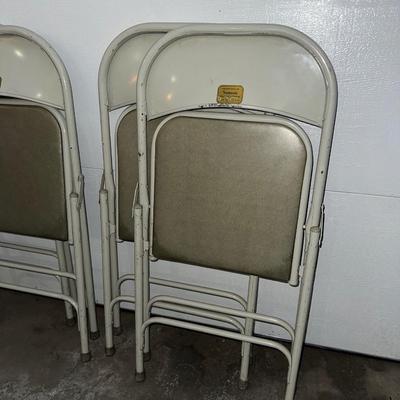 4 SAMSON FOLDING CHAIRS