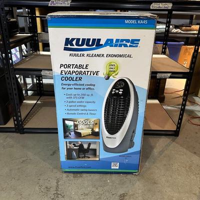 KUUL AIRE PORTABLE EVAPORATIVE COOLER/AIR CONDITIONER