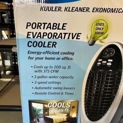 KUUL AIRE PORTABLE EVAPORATIVE COOLER/AIR CONDITIONER