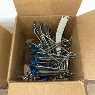LARGE LOT OF PEG HOOKS