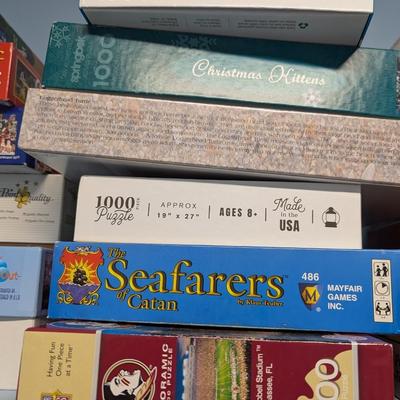 Assortment Of Used Puzzles (BR3)