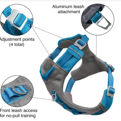 Kurgo Journey Air Harness, Orange, XS