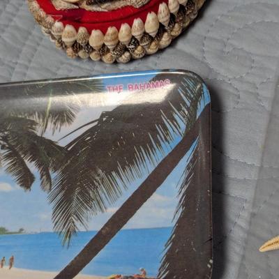 Bahama Souvenirs Trays Shells Starfish (BR2)