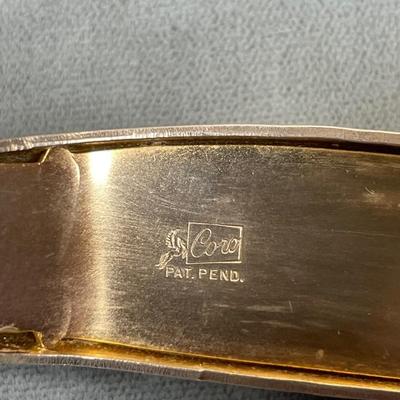 Vintage Coro Pegasus Hinged Bracelet