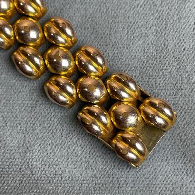 Antique Gold Filled Signed Bracelet