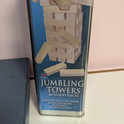 Scrabble Board & Jumbling Towers (BR3)