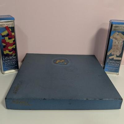Scrabble Board & Jumbling Towers (BR3)