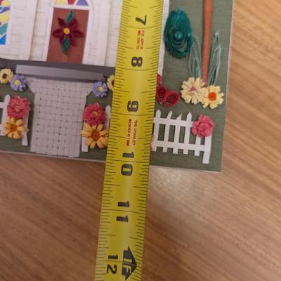 Cross Stitch Needle Paper Work Art (BR3)