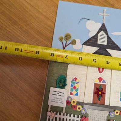 Cross Stitch Needle Paper Work Art (BR3)