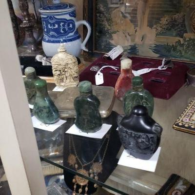 Vintage Opium bottle collection