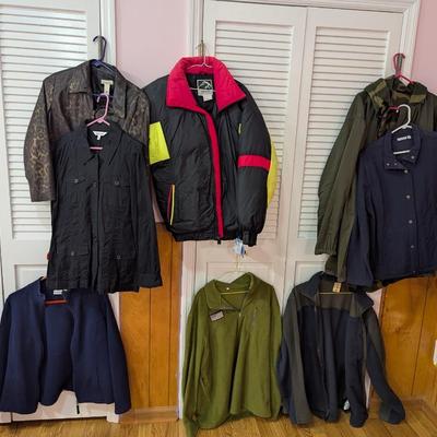 Various Brands Of Jackets Fleece Size Large/XL (BR3)
