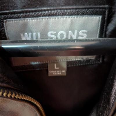 Wilsons Leather Jackets Size Large (BR3)