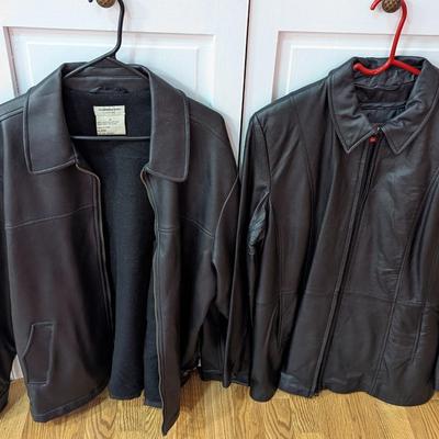 Whispering Smith London Coat Size Medium & Danier Coat Size Large (BR3)