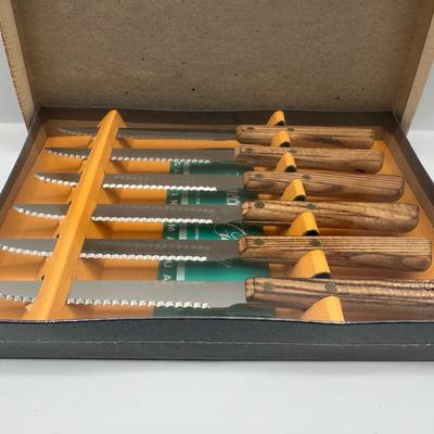 Washington Forge Steak Knives, Sealed in Box