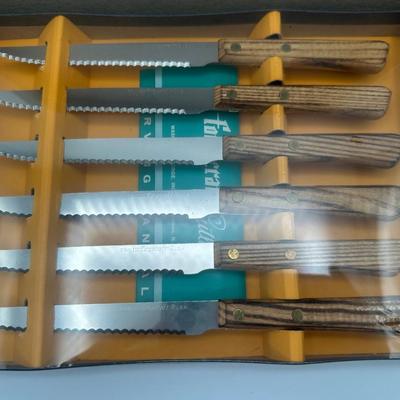 Washington Forge Steak Knives, Sealed in Box