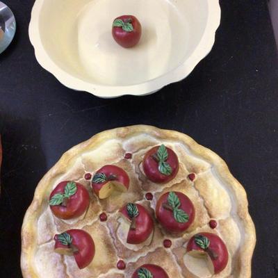 Fruit Tray, Pie and Flower Tic Tac Toe Games Victorian Picture, Bride and Groom.