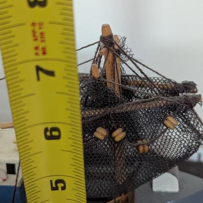 Wooden Fishing Boat Model (O)