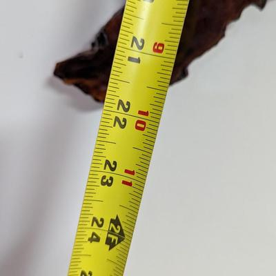 Redwood Burl Slab Wall Clock (O)